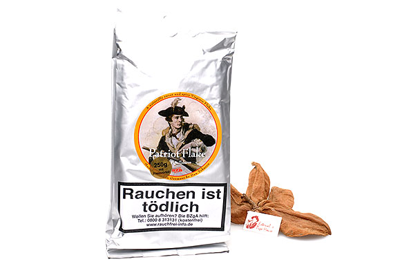 Patriot Flake Pfeifentabak 250g Sparpaket  Patriot Flake Pfeifentabak 250g Sparpaket